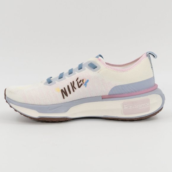Nike Women's ZoomX invincible 3 'Blue Whisper Soft Pink' FJ7727-161 size 7.5 - Picture 3 of 10